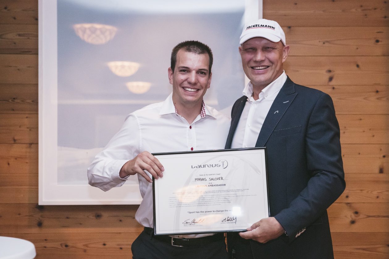 Salcher neuer Laureus Sport for Good Botschafter